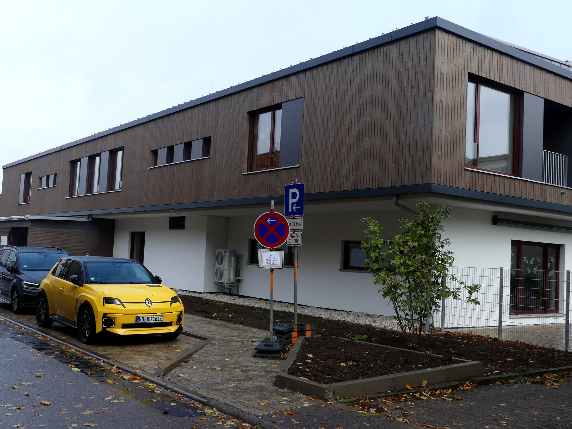 Die neue Kita befindet sich auf einem Areal, auf dem zukünftig auch ein Begegnungszentrum, eine ambulante Pflege und ein Hospiz entstehen soll. (Foto: Helmut Mahr / PG Nördlingen)