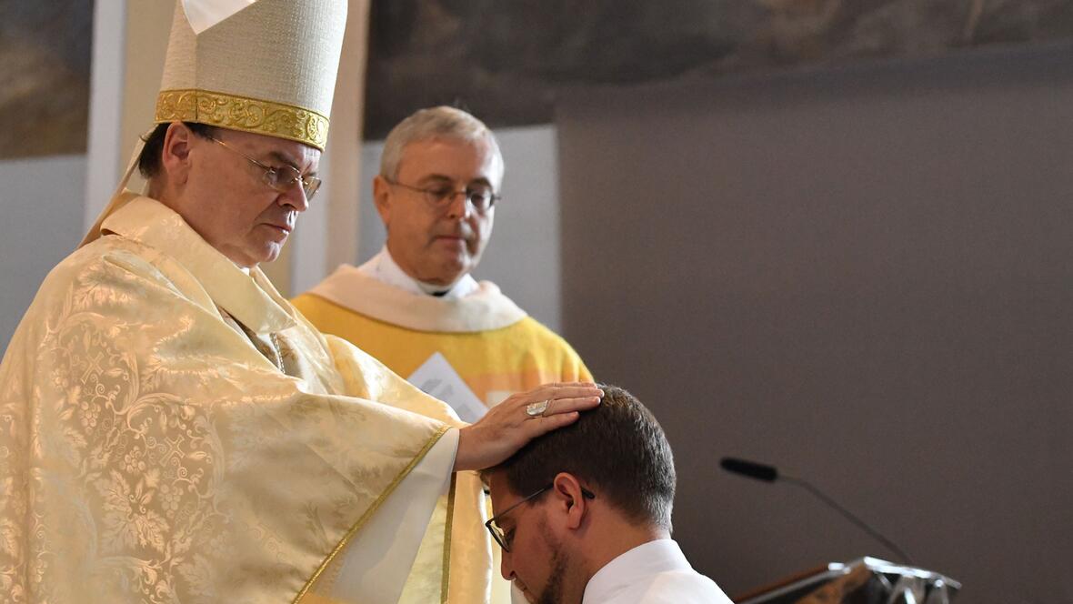 Diakonenweihe von fr. Marcus Grabisch SAC (Foto: Julian Schmidt / pba)