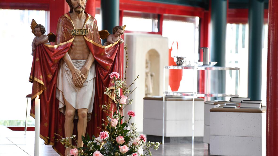 "Der Herr im Elend" in Wigratzbad (Fotos: Julian Schmidt / pba)