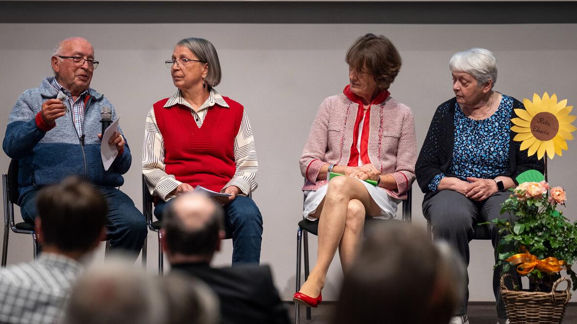 Auch Erinnerungen an die Anfangszeit der Berufsgruppe durften nicht fehlen.