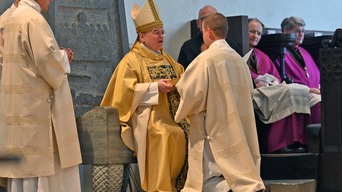 "Empfange das Evangelium Christi!"