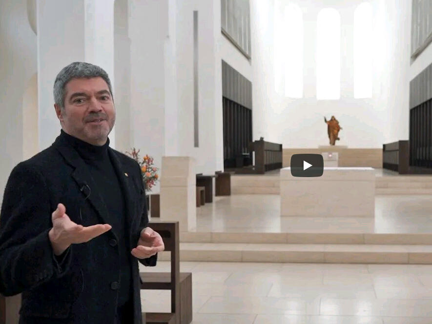 Virtuelle Führung durch die Moritzkirche mit Dekan Haug. (Bildquelle: KHG)