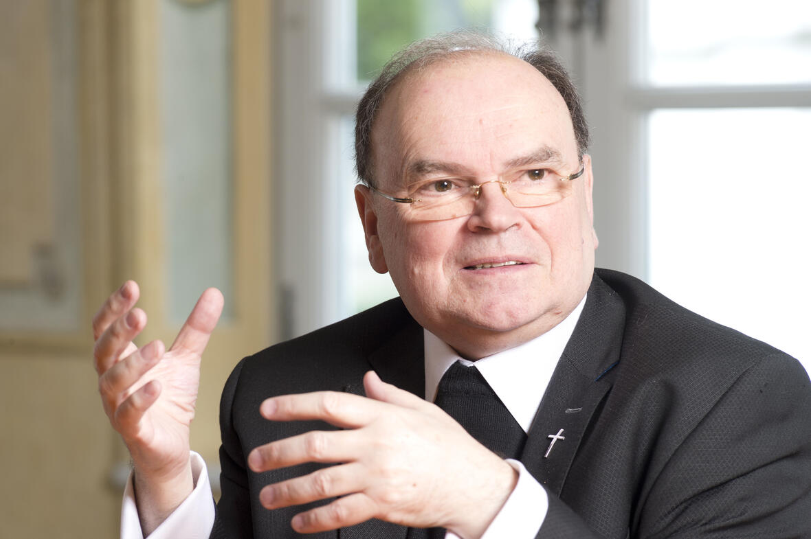 Bischof Dr. Bertram Meier. (Foto: Bernd Müller / pba)