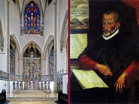 Innenansicht Ostchor des Doms / Giovanni Pierluigi da Palestrina. (Foto: Wameser / wikipedia)