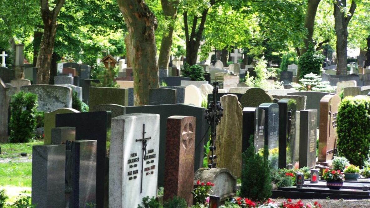 Katholischer Hermanfriedhof in Augsburg (Foto: Dr. Peter C. Düren) 