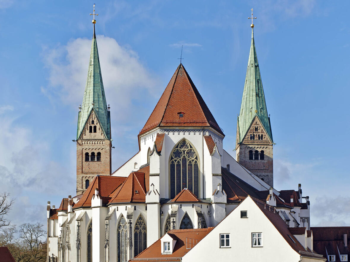 Außenansicht des Augsburger Doms. (Foto: Siegfried Wameser)