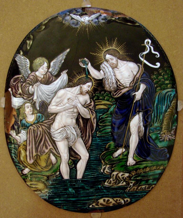 Taufe Jesu durch Johannes den Täufer. Quelle: WikiCommons