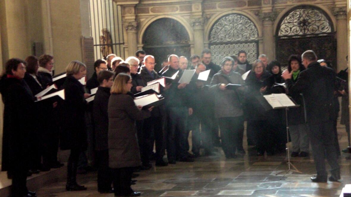 Das Collegium St. Moritz gestaltete den Gottesdienst musikalisch. 