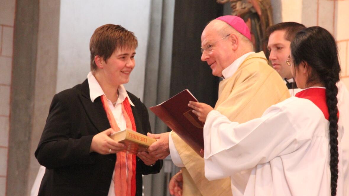 Kathrina Kraus ist als Pastoralreferentin in der Mädchengemeinschaft "Der Neue Weg" tätig.