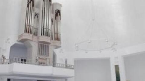 Die Kapelle des Augsburger Priesterseminars St. Hieronymus.