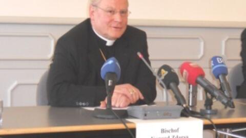 Konrad Zdarsa, Bischof der Gastgeberdiözese Augsburg. 