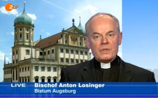 Weihbischof Losinger im Gespräch mit dem ZDF-Morgenmagazin