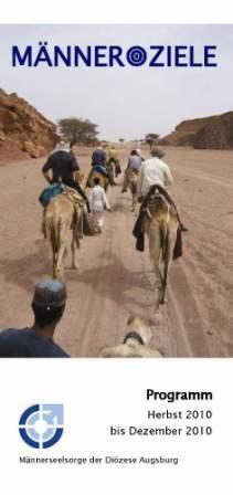 Das neue Herbst/Winter-Programm der Männerseelsorge im Bistum Ausgburg.