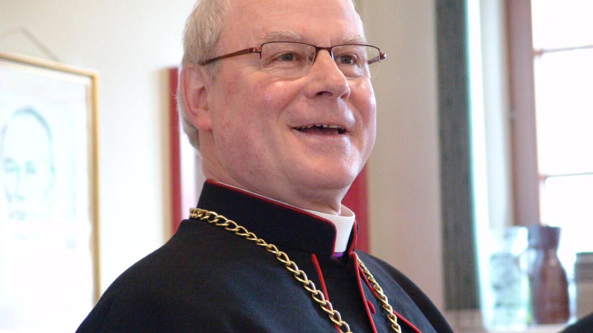 Der amtierende Bischof von Görlitz und zugleich ernannte Bischof von Augsburg, Dr. Konrad Zdarsa. Bild. Bischöfliche Pressestelle Görlitz