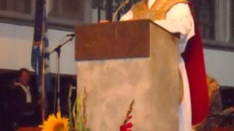 Domkapitular Prälat Dr. Bertram Meier predigte im Kapitelamt zu Mariä Himmelfahrt.