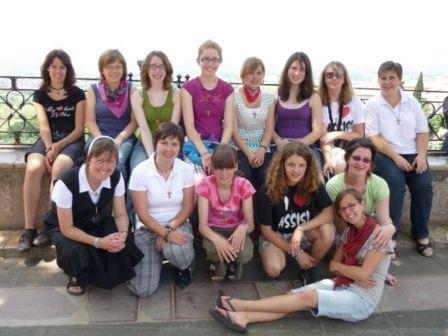 Eine Woche folgten diese 12 Mädchen den Spuren des Heiligen Franz von Asissi.