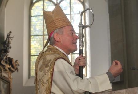 Weihbischof Dr. Dr. Anton Losinger während des Wallfahrtsgottesdienstes für die Regionen Weilheim und Memmingen-Unterallgäu.