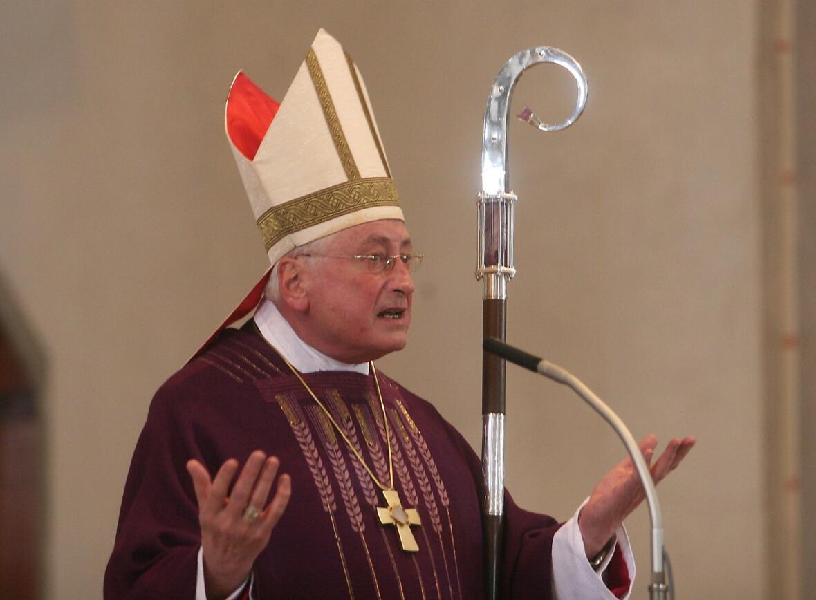 Bischof Dr. Walter Mixa predigte am Aschermittwoch vor Künstlern aus dem Bistum Augsburg.