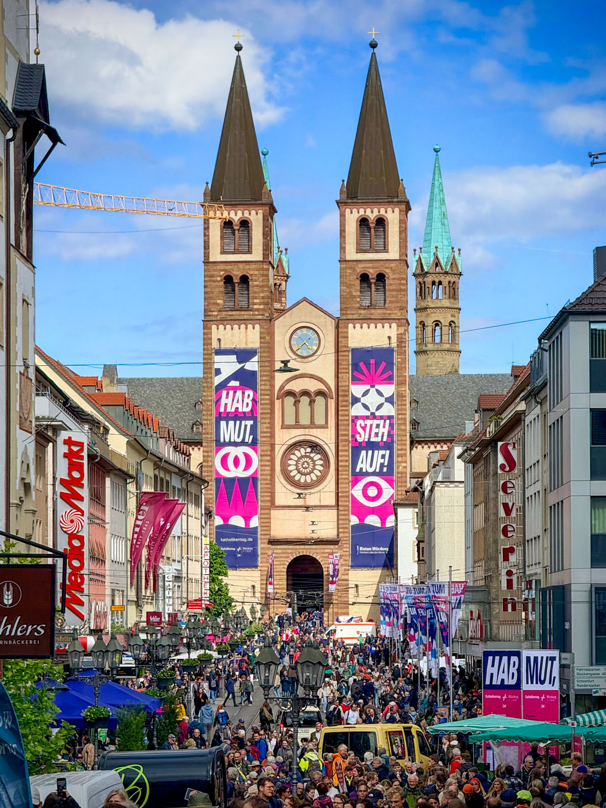 Der Katholikentag in Würzburg war auch besuchertechnisch ein voller Erfolg.