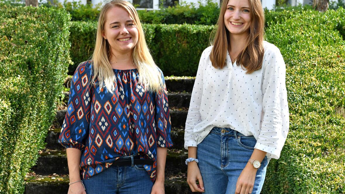Die neuen Gemeindeassistentinnen Monika Ettig (links) und Anna Brandl.