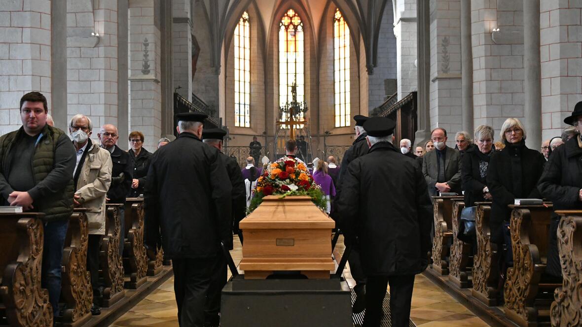 Abschied vom emeritierten Domdekan und Dompfarrer Prälat Georg Beis (1923-2022) (Fotos: Julian Schmidt / pba)