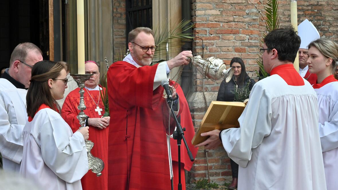 Die Verkündigung des Evangeliums.