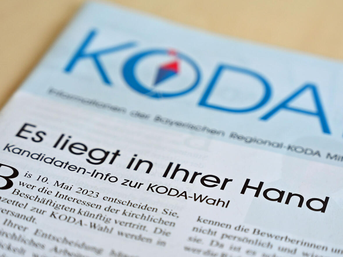 KODA-Wahl im Bistum Augsburg (Foto: Julian Schmidt / pba)