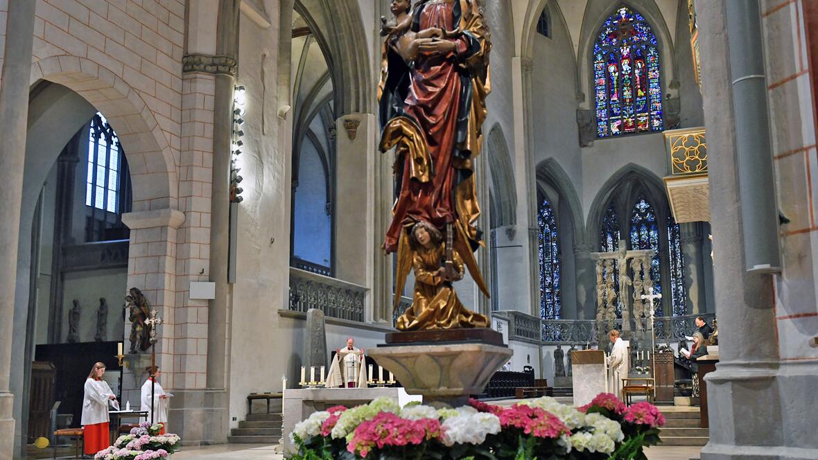Maiandacht am Hochfest der Patrona Bavariae im Augsburger Dom (Fotos: Leander Stork / pba)