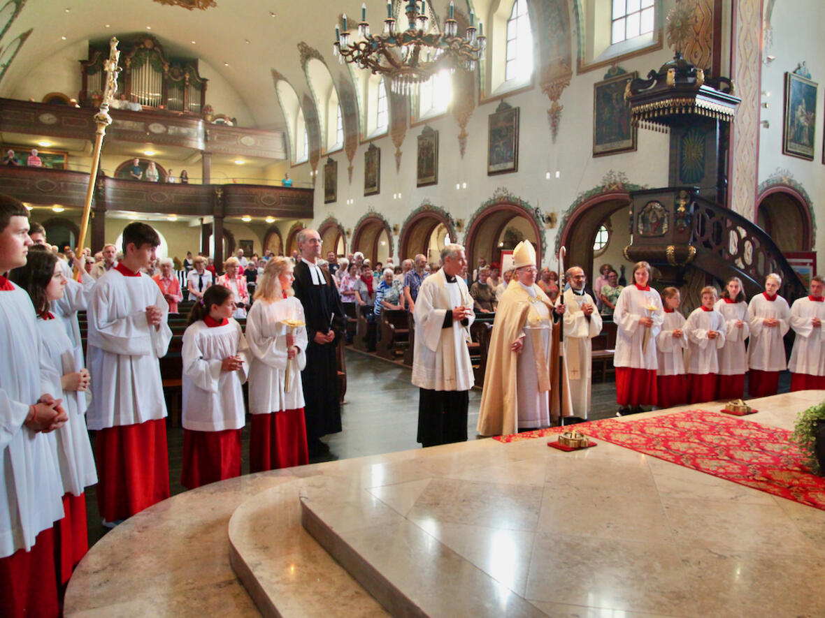 Ökumenische Vesper in der Vöhringer Pfarrkirche St. Michael (Fotos: Bernhard Hauguth / PG Vöhringen)