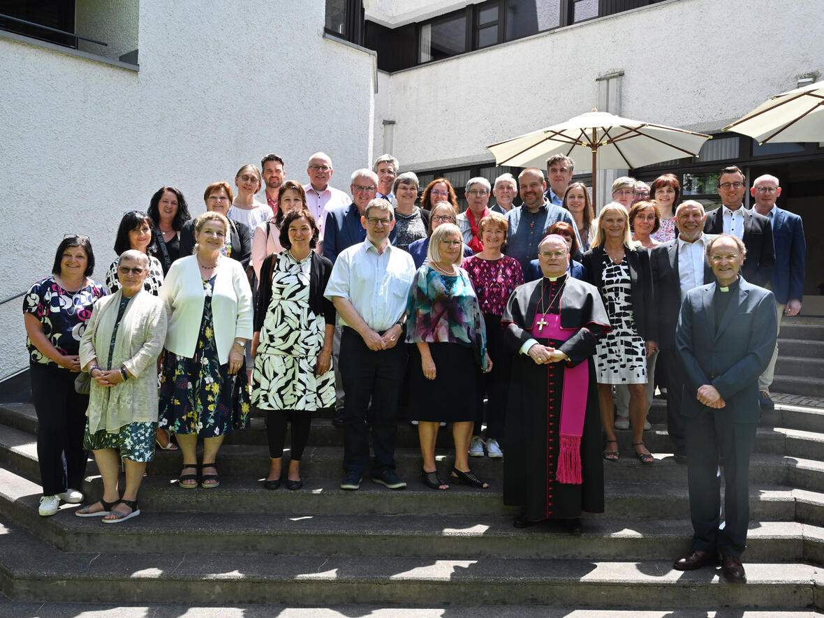 Dienstjubilare im Bischöflichen Ordinariat (Foto: Julian Schmidt / pba)