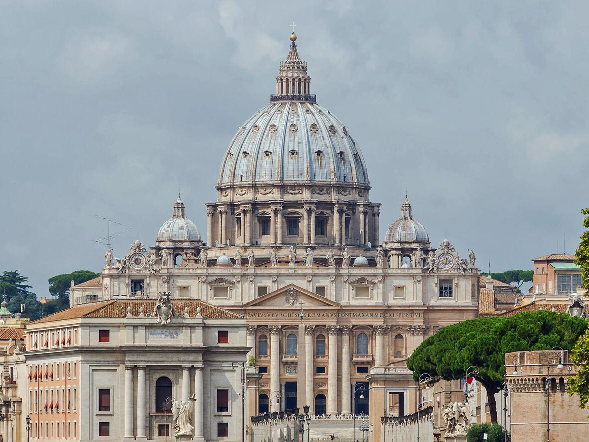 Der Petersdom in Rom (Motivfoto: Wikimedia Commons)