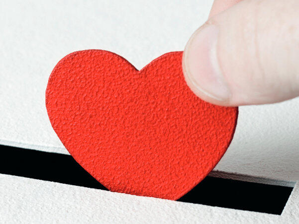 Wenn jeder gibt, was er zu viel hat: Herbstkollekte der Caritas. (Grafik: Caritasverband der Diözese Augsburg)