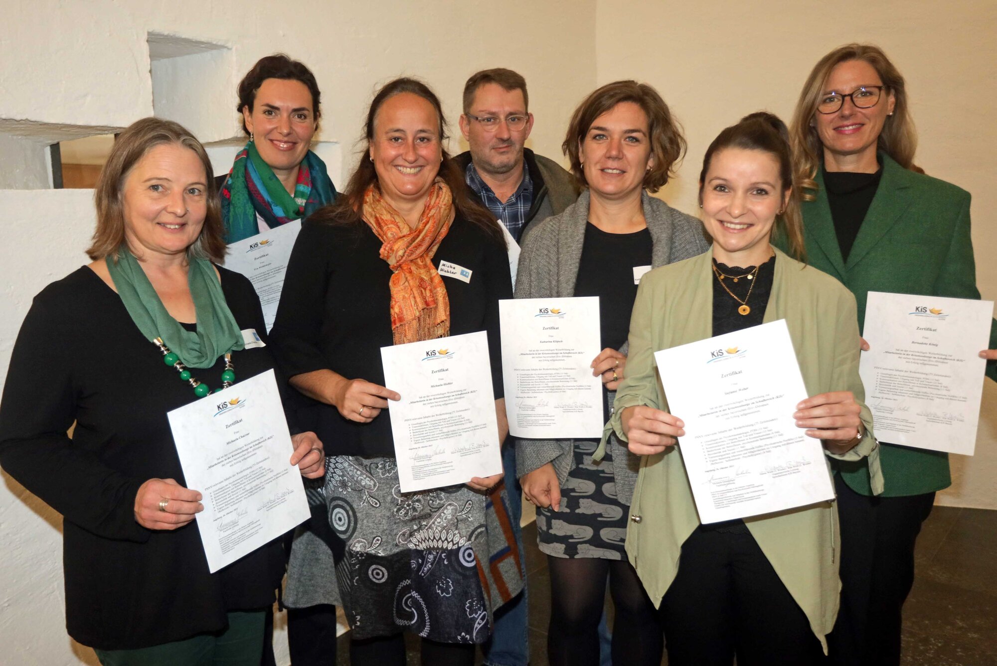Die künftigen Krisenseelsorger für den Schulbereich im Bistum Augsburg.