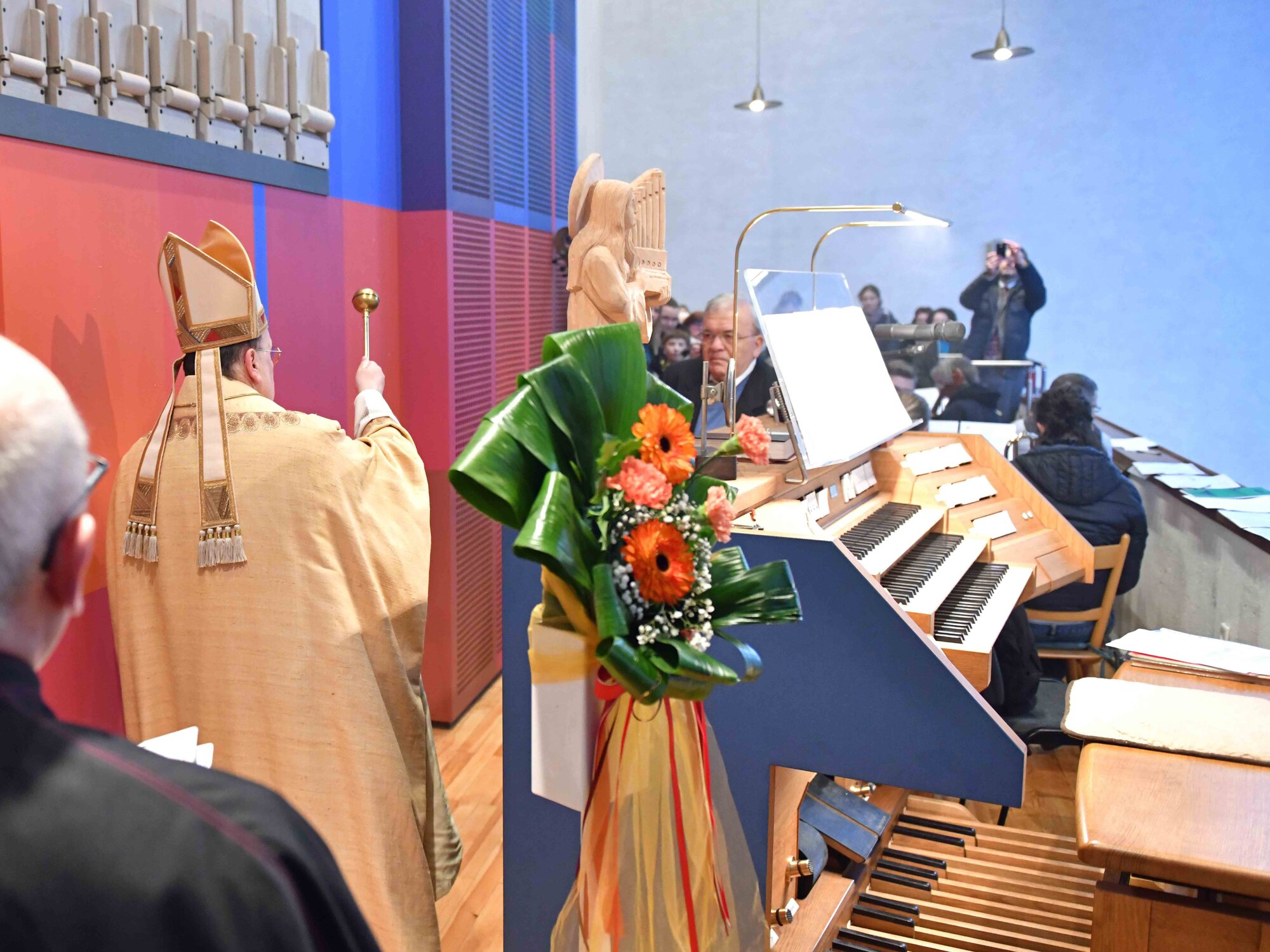 Orgelweihe in St. Albert (Foto Nicolas Schnall pba) 2