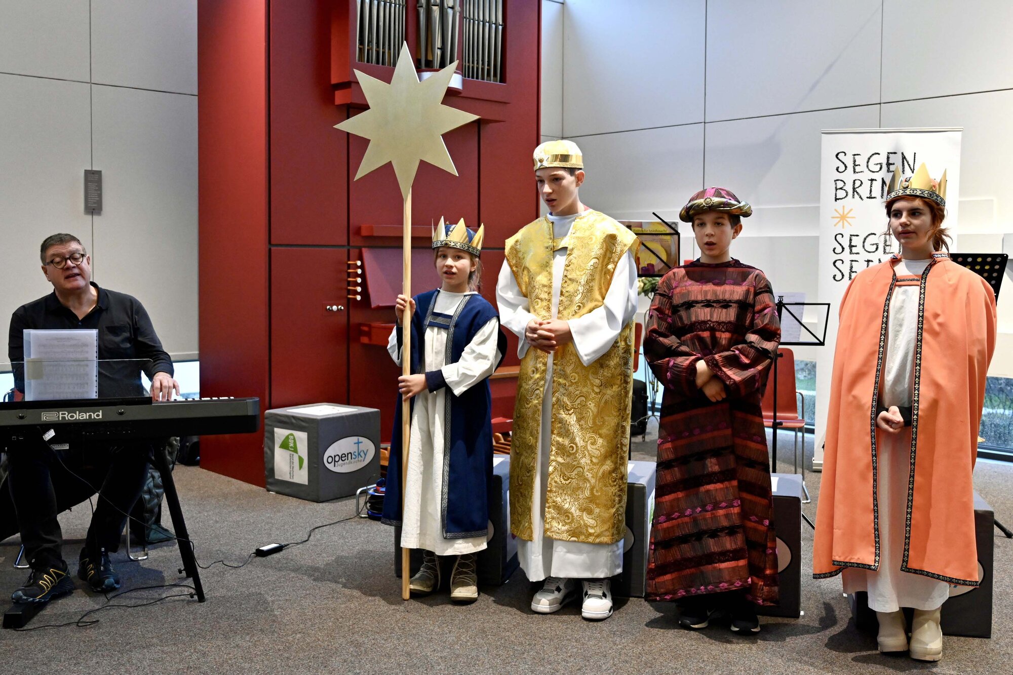 Pressekonferenz zur 66. Aktion Dreikönigssingen_Bundesweite Eröffnung in Kempten am 29. Dezember (Foto Julian Schmidt pba) 2