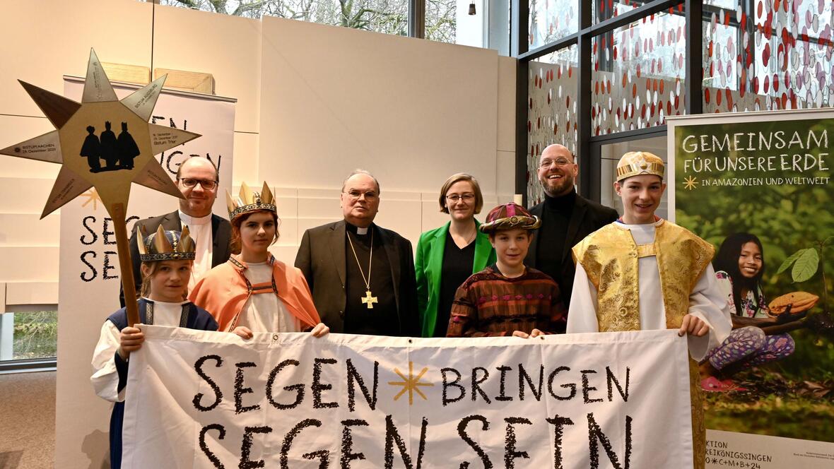 Pressekonferenz zur 66. Aktion Dreikönigssingen_Bundesweite Eröffnung in Kempten am 29. Dezember (Fotos: Julian Schmidt / pba)