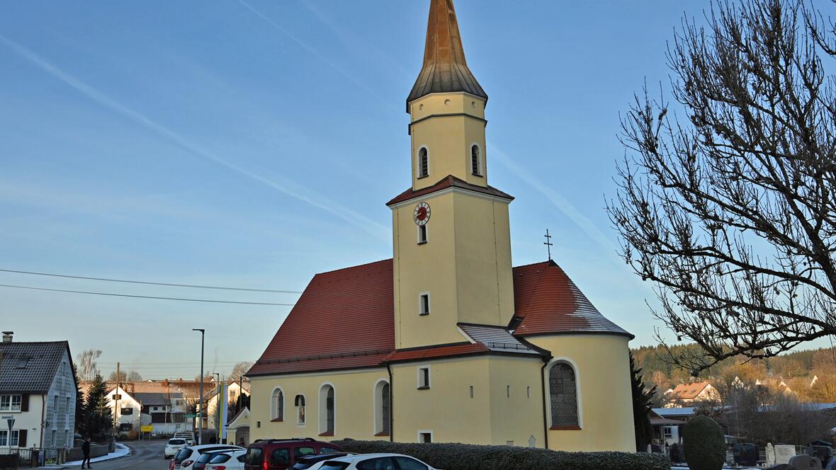 St. Sebastian in Affaltern/Biberbach stammt aus dem Jahr 1697.