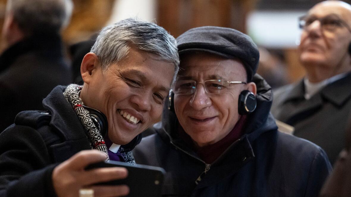 Fröhliches Miteinander beim 40. Internationalen Bischofstreffen der Fokolar-Bewegung.