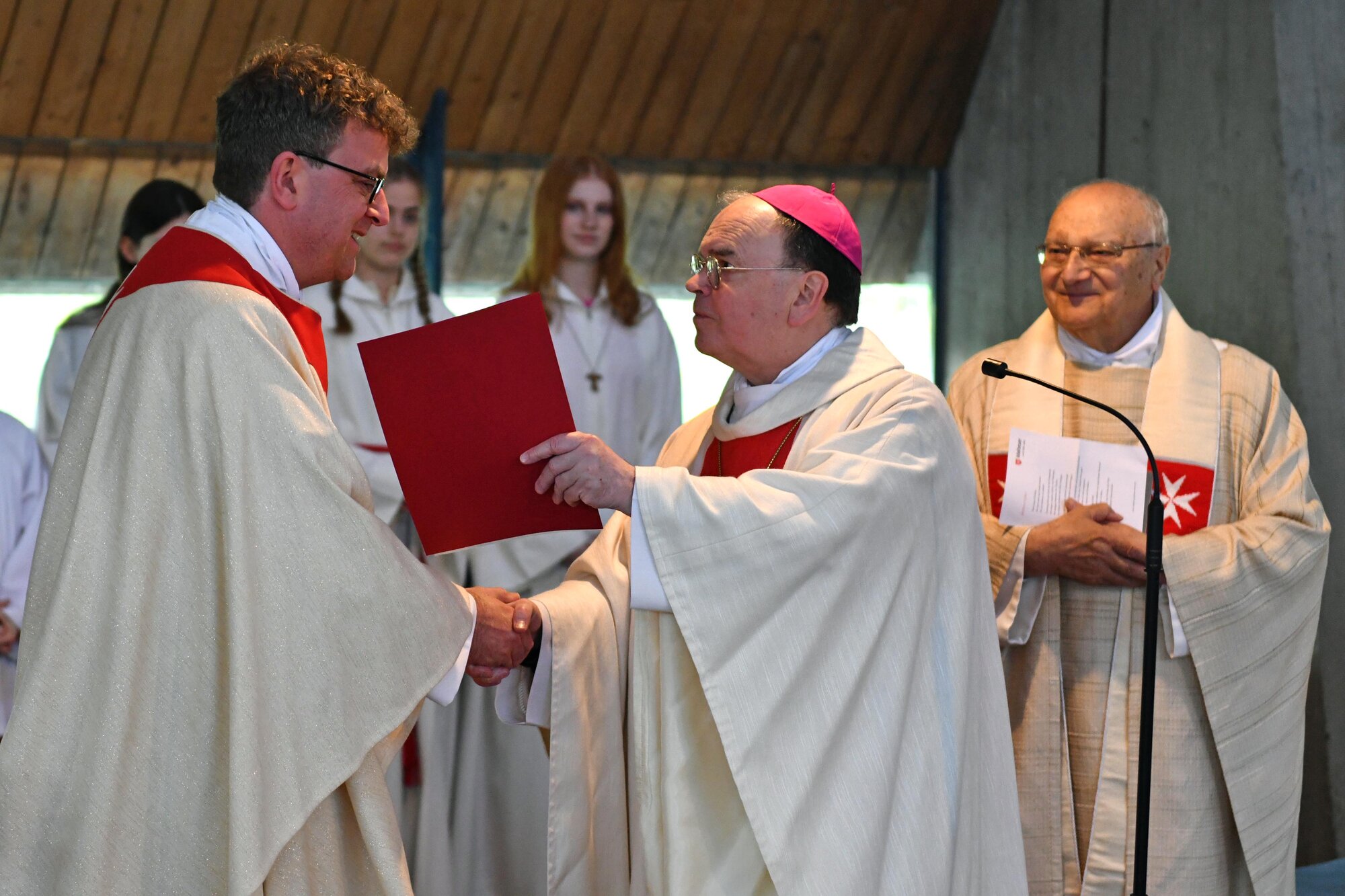 Einführung des neuen Diözesanseelsorgers der Malteser (Foto Nicolas Schnall pba) 3