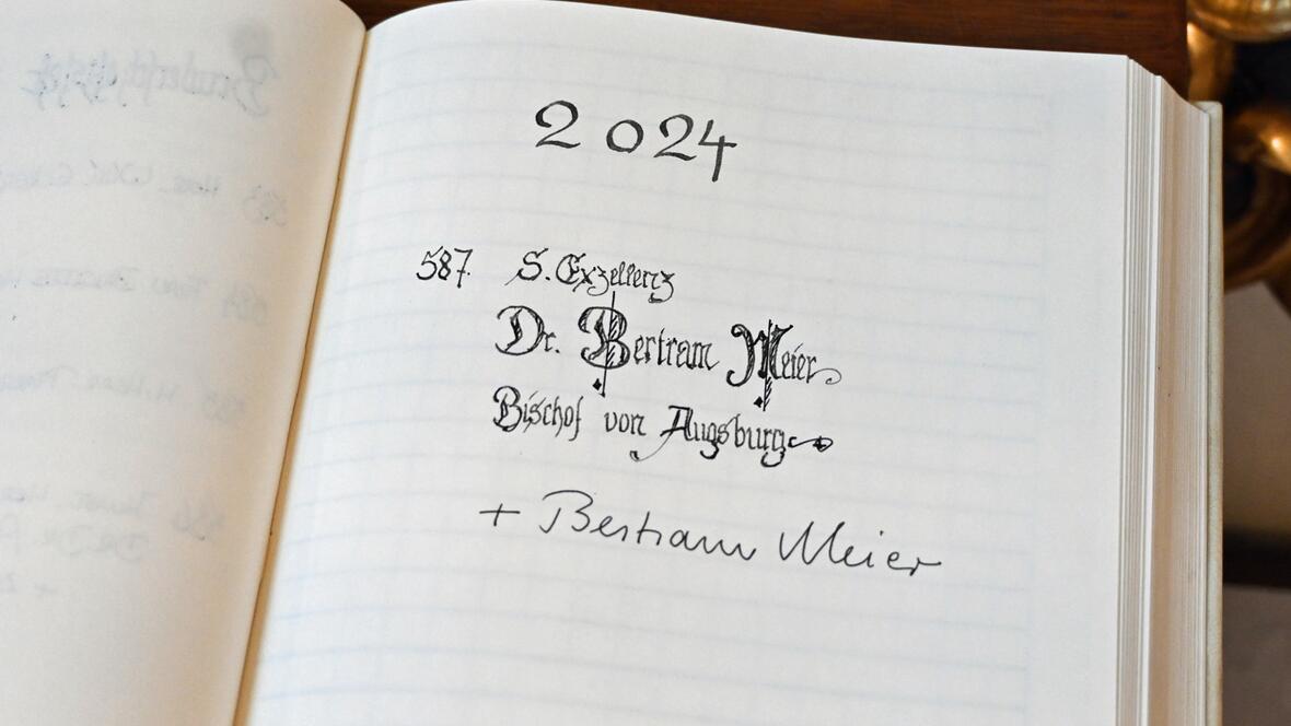 Bischof Bertram in die Wiesbruderschaft aufgenommen 