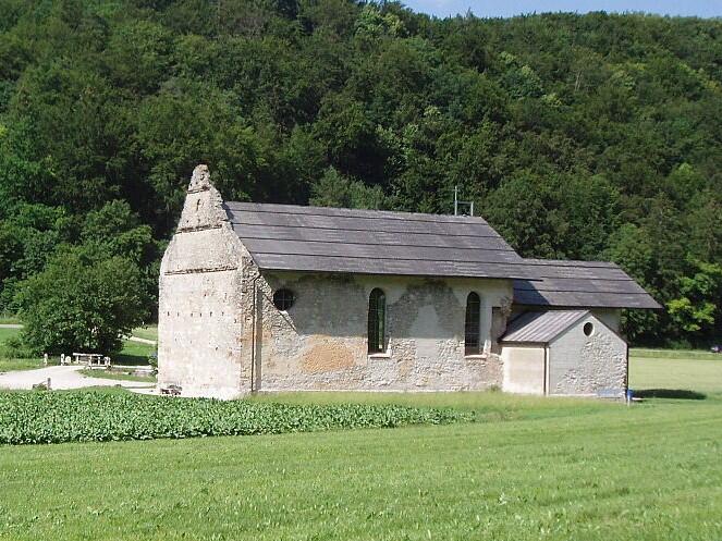 Ruinenkirche im Spindeltal bei Wellheim. (Foto: wikimedia)