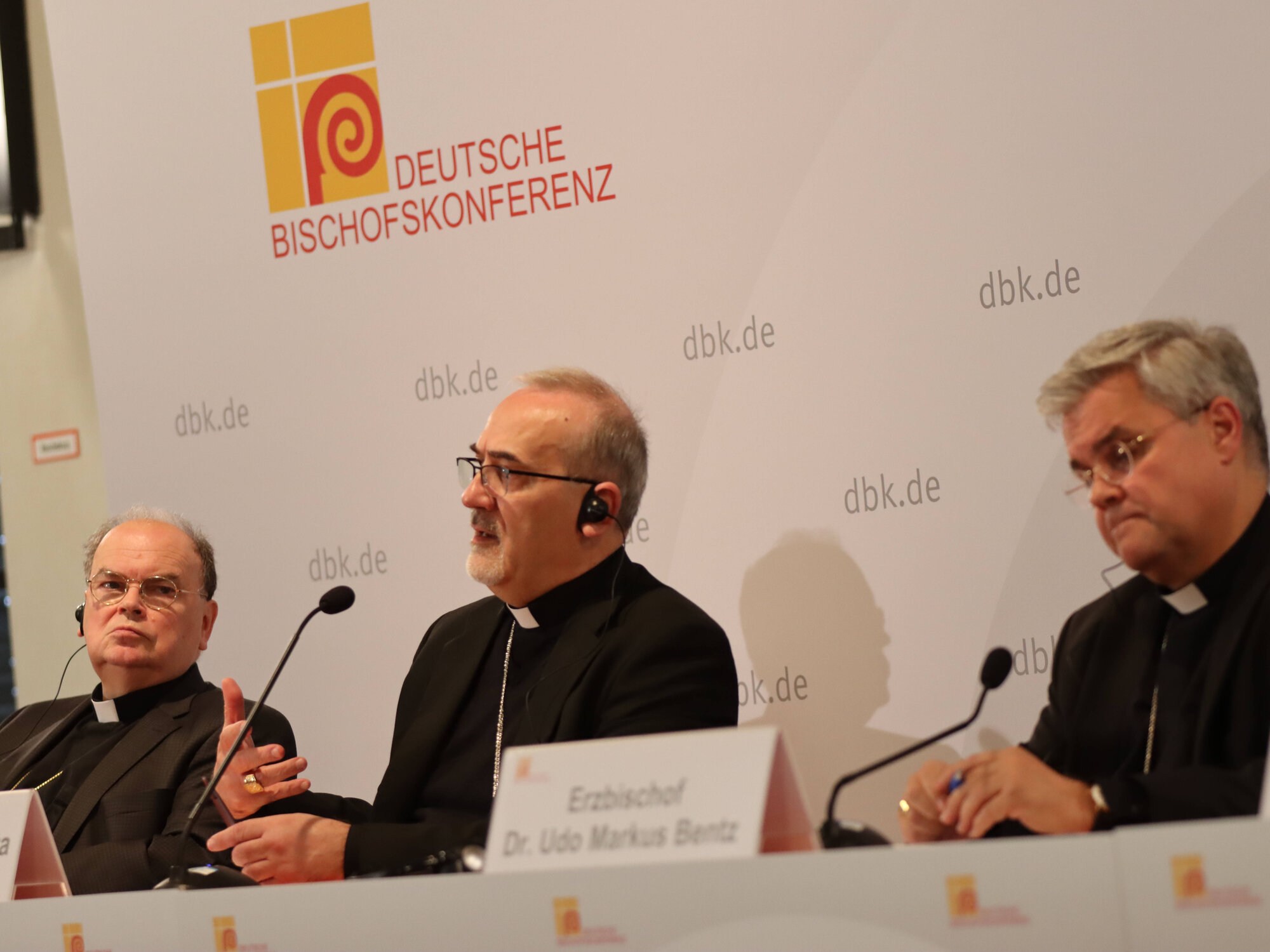 Bischöfe beim Pressegespräch
