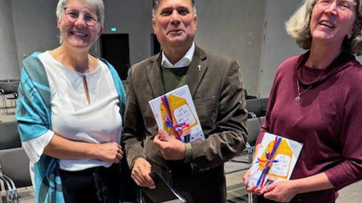 Gemeinsam blickten die Redner auch in die Zukunft und auf die damit verbundenen Herausforderungen. (Foto: Willi Schreiner)