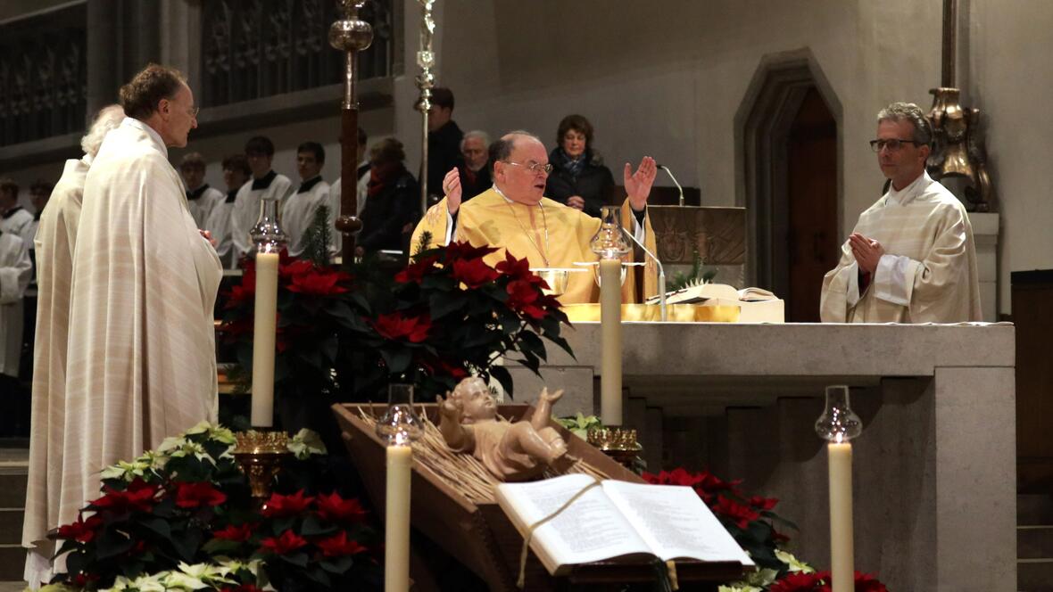 Gott solle man nicht auf dem Altar der Technik opfern, so Bischof Bertram. 