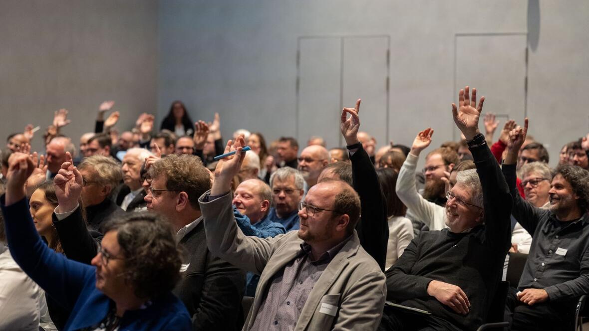 Interesse am Ehrenamt: Studientag des Bischofs im Haus Sankt Ulrich (Fotos: Julian Schmidt / pba)