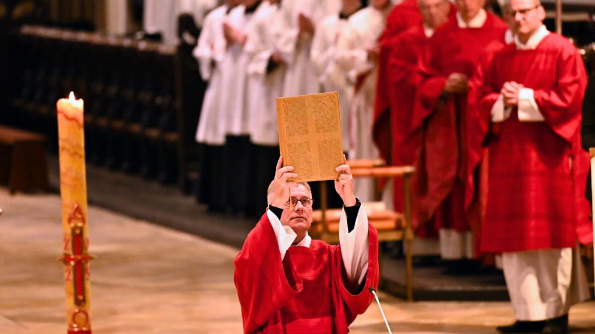 "Liebst du mich?" - die zentrale Frage aus dem Tagesevangelium. 