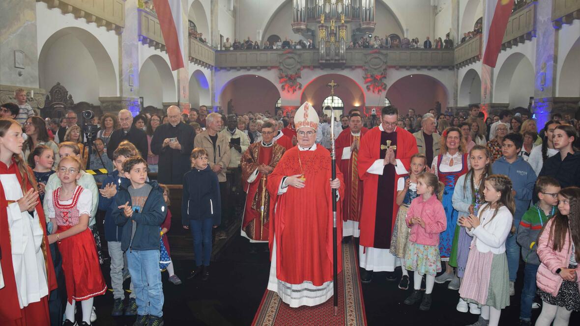 Viele junge Gläubige ließen sich am Pfingstwochenden vom Heiligen Geist anstecken. 