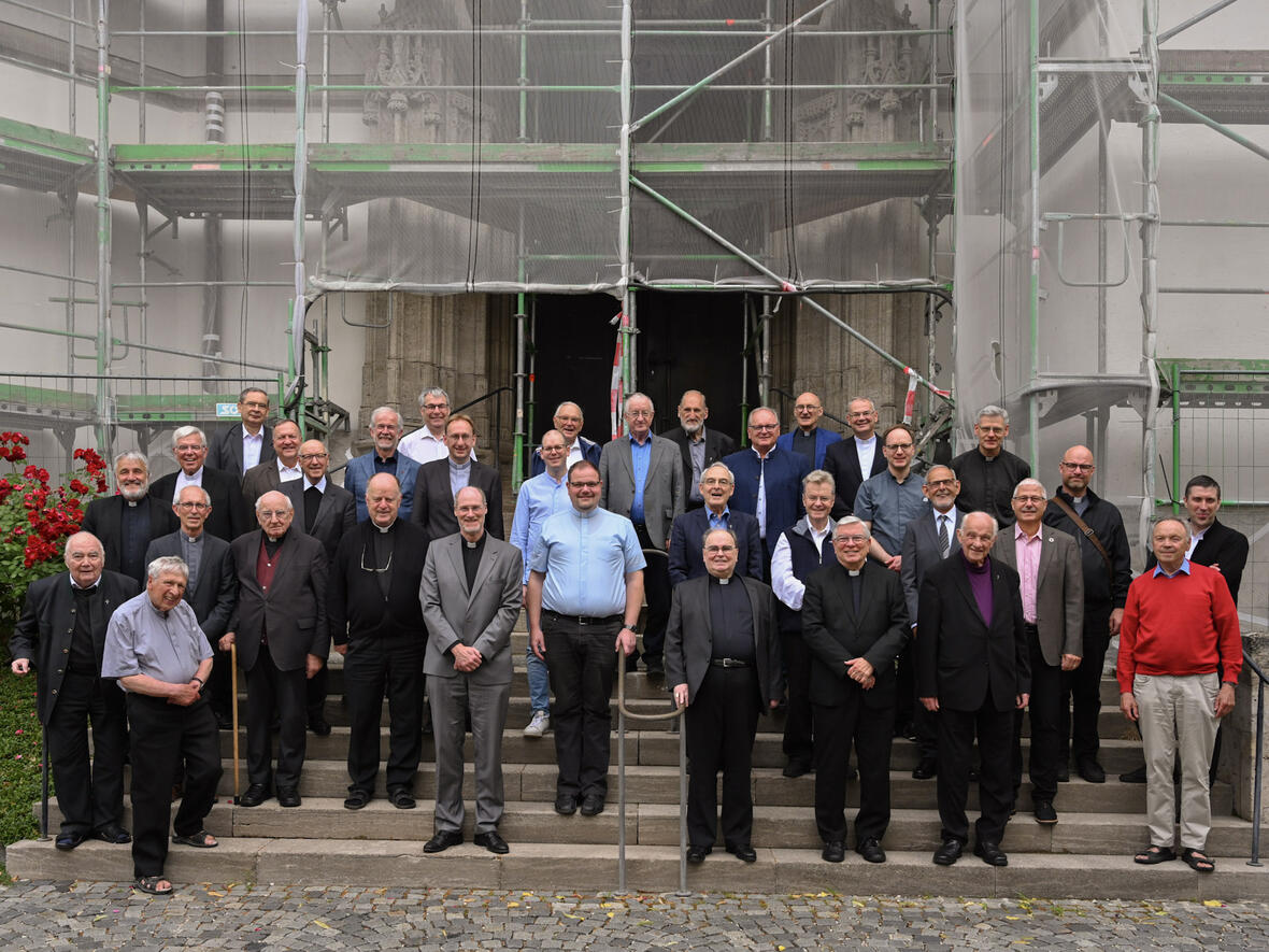 Treffen der Altgermaniker im Haus Sankt Ulrich in Augsburg 2025 (Foto: Julian Schmid / pba)