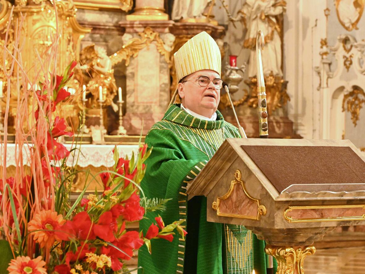 Bischof Bertram: „Lernen heißt Veränderung!“ (Fotos: Ulrich Bobinger/pba)