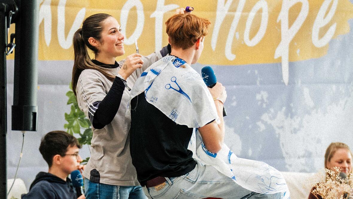 Der diözesane Weltjugendtag führte mehr als 400 Teilnehmerinnen und Teilnehmer in Dillingen zusammen. (Fotos: Bischöfliches Jugendamt Augsburg)